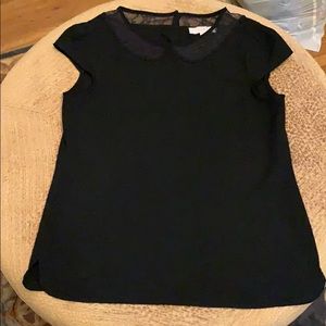 Black Ann Taylor LOFT Blouse